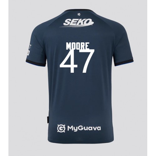 Rangers Mikey Moore #47 Tredjetrøje 2025-26 Kortærmet